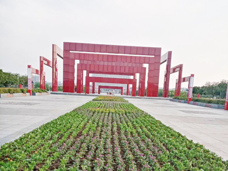 信陽(yáng)市百花園區(qū)域草花種植工程